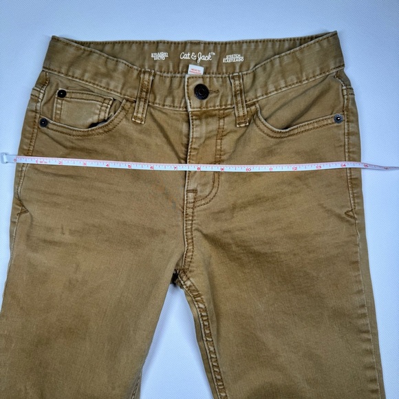 Cat & Jack Boys Size 10 Jeans & Khaki Pants Bundle Stretch Straight Fit - Picture 15 of 16